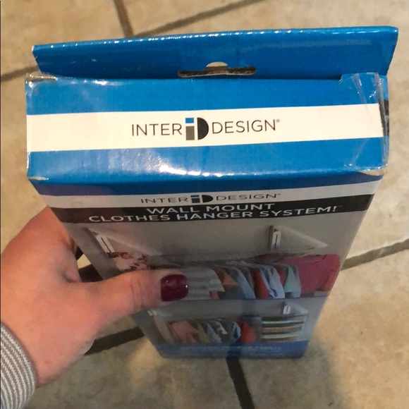 🛑SOLD🛑 wall mount clothes hanger system - Picture 6 of 8